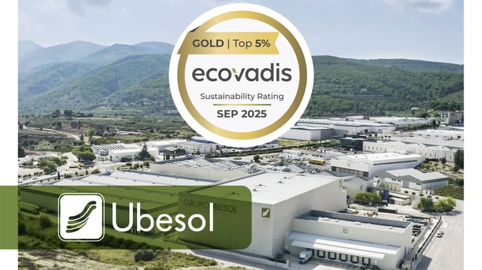 Ubesol_Medalla de Oro EcoVadis